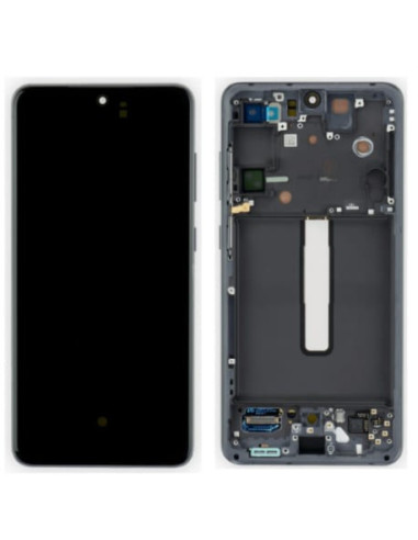 Pantalla para Samsung S21 FE /G990 Gris (Original Service Pack)