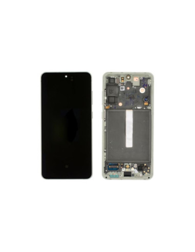 Pantalla para Samsung S21 FE /G990 Verde (Original Service Pack)