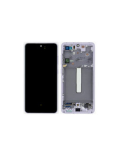 Pantalla para Samsung S21 FE /G990 Violeta (Original Service Pack) 2