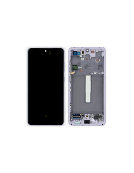 Pantalla para Samsung S21 FE /G990 Violeta (Original Service Pack)