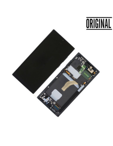 Pantalla para Samsung S22 Ultra /S908 Verde (Original Service Pack)