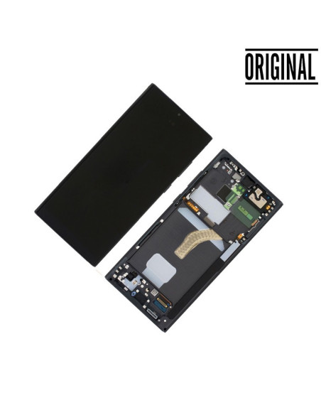Pantalla para Samsung S22 Ultra /S908 Verde (Original Service Pack)