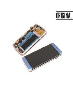 Pantalla para Samsung S7 Edge /G935 Azul 2