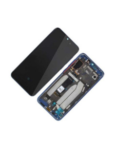 Pantalla para Xiaomi Mi 9 SE con Marco Azul (Original Service Pack) 2