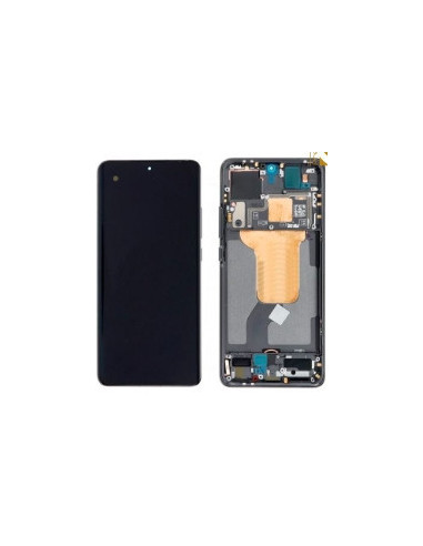 Pantalla para Xiaomi Mi 12X con Marco Negra (Original Service Pack)