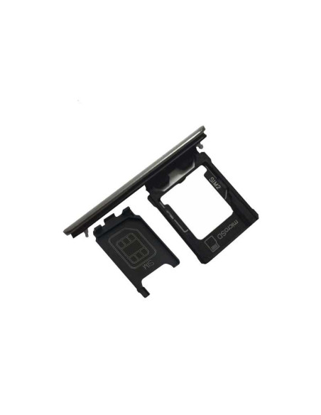 Bandeja SIM /SD para Sony XZ Premium Negra