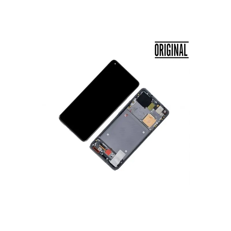 Pantalla para Xiaomi Mi 11 Ultra Con Marco Negro (Original Service Pack)