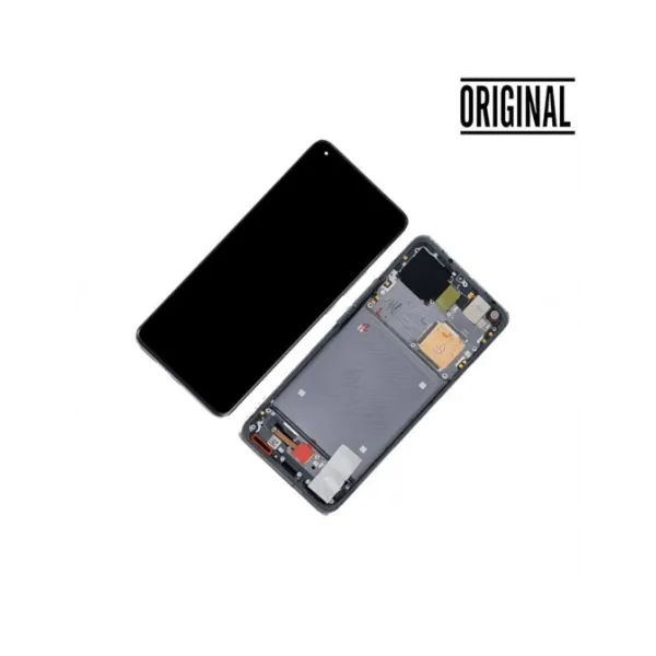 Pantalla para Xiaomi Mi 11 Ultra Con Marco Negro (Original Service Pack)