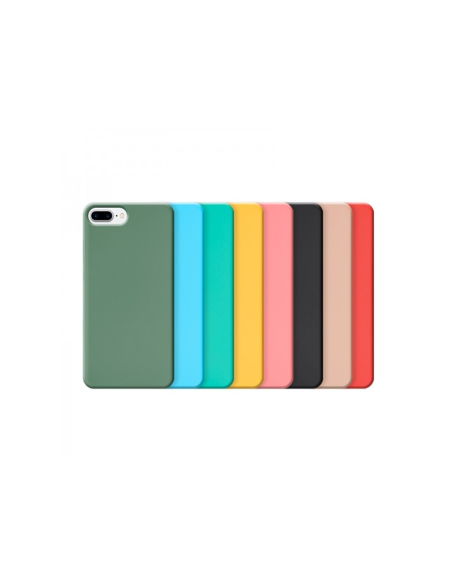 FUNDA SILICONA PARA IPHONE 11 pro max Azul(Premium)