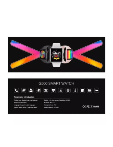 Smart watch g500 NEGRO