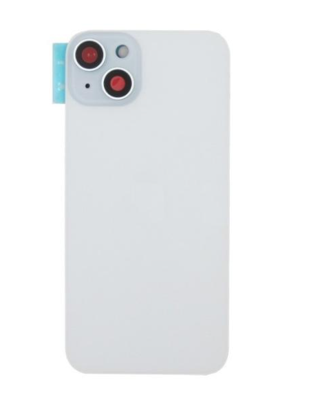 Tapa trasera  para  iPhone 15 Plus Con Lente de Camara Azul+Magsafe