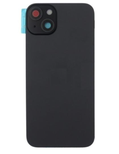 Tapa trasera  para  iPhone 15 Plus Con Lente de Camara Negro+Magsafe