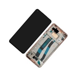 Pantalla para Xiaomi Mi 11 Lite 4G Con Marco Rosa (Original Service Pack)