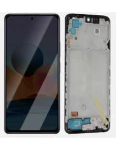 Pantalla para Mi Redmi Note 10 4G/Note 10S Con Marco Negro (OEM Original) 2