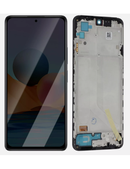 Pantalla para Mi Redmi Note 10 4G/Note 10S Con Marco Negro (OEM Original)