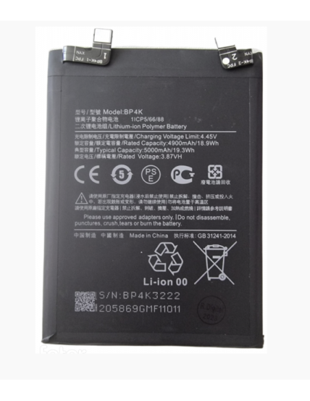 Batería para Xiaomi Redmi Note 12 Pro 4G / Note 12 Pro 5G / Poco X5 Pro 5G / Poco F5 (BP4K)