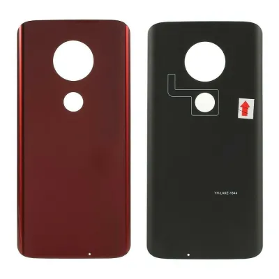 Tapa trasera para Motorola  G7 Plus Rojo