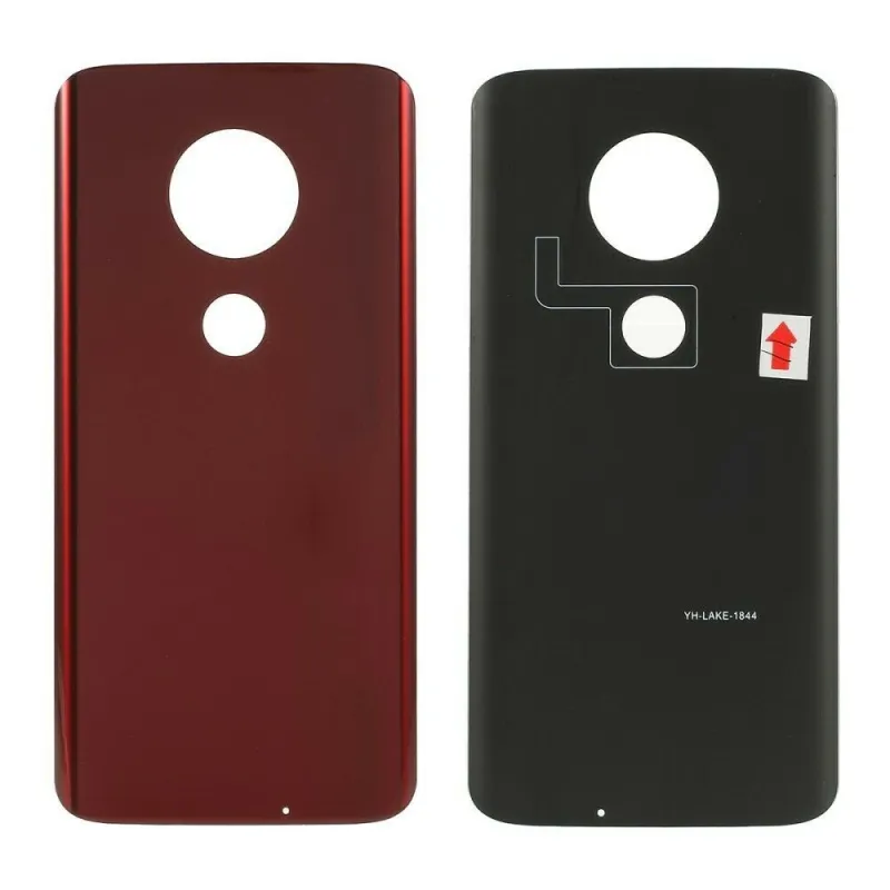 Tapa trasera para Motorola  G7 Plus Rojo