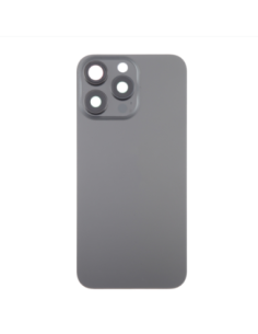 Tapa trasera  para  iPhone 15 Pro Max Con Lente de Camara Negro+Magsafe 2