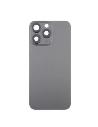 Tapa trasera  para  iPhone 15 Pro Max Con Lente de Camara Negro+Magsafe