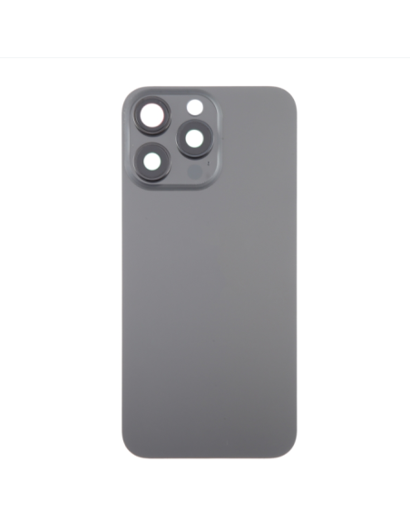 Tapa trasera  para  iPhone 15 Pro Max Con Lente de Camara Negro+Magsafe