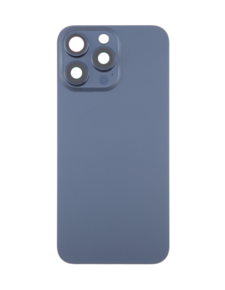 Tapa trasera para  iPhone 15 Pro Max  Con Lente de Camara Azul+Magsafe