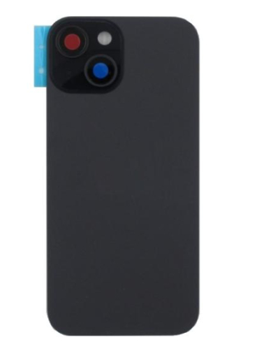 Tapa trasera  para  iPhone 15  Con Lente de Camara Negro+Magsafe
