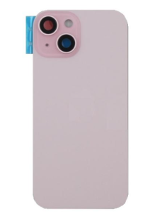 Tapa trasera  para  iPhone 15  Con Lente de Camara Rosa+Magsafe
