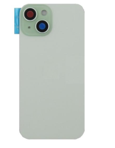 Tapa trasera  para  iPhone 15  Con Lente de Camara Verde+Magsafe