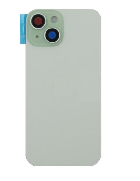 Tapa trasera  para  iPhone 15  Con Lente de Camara Verde+Magsafe