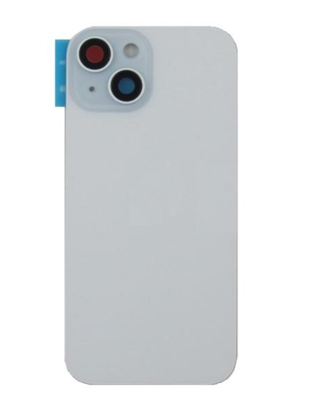 Tapa trasera para  iPhone 15 Con Lente de Camara Azul+Magsafe