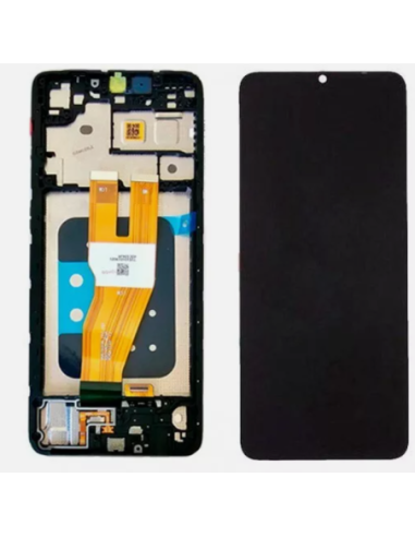 Pantalla para Samsung A057 Con Marco Negro (Original Service Pack)