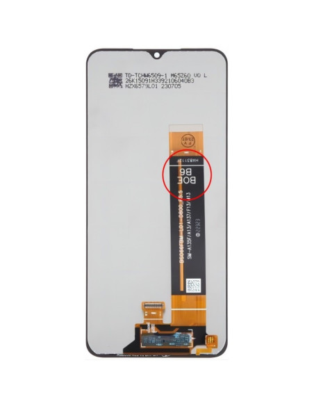 Pantalla Samsung A13 4G (A135)//A137 Sin Marco (Original Service Pack)