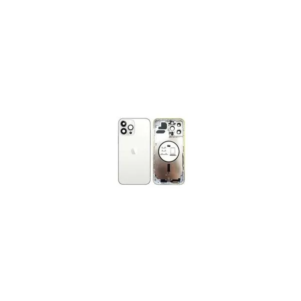Chasis con Tapa Trasera para iPhone 13 Pro Max Blanco