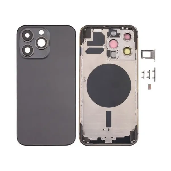 Chasis con Tapa Trasera para iPhone 13 Pro Max Grafito