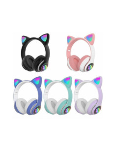 Stn-28 Auricular Oreja De Gato Bluetooth [MORADO] 2