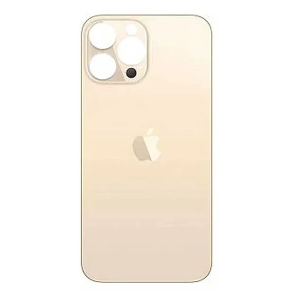 Tapa trasera para iPhone 13 Pro Max Oro calidad original (zona de camara y tapa unificada)