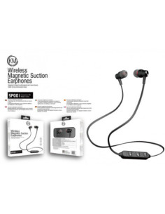 KM-SP001 AURICULARES BLUETOOTH DEPORTIVOS [NEGRO] 2