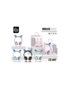 KM-CS007 AURICULARES BLUETOOTH DIADEMAS  [VERDE] 2