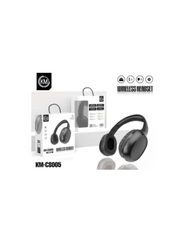 KM-CS005 AURICULARES BLUETOOTH DIADEMAS [NEGRO]