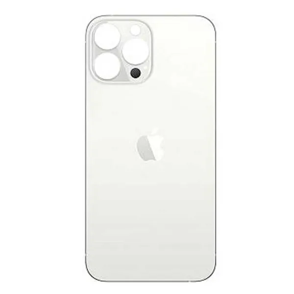 Tapa trasera para iPhone 13 Pro Max Blanco calidad original (zona de camara y tapa unificada)