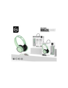 KM-CS002 AURICULARES BLUETOOTH DIADEMAS [VERDE] 2