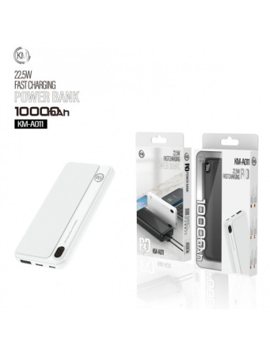 POWER BANK 10000mAh PD-22.5W [KM-A011]
