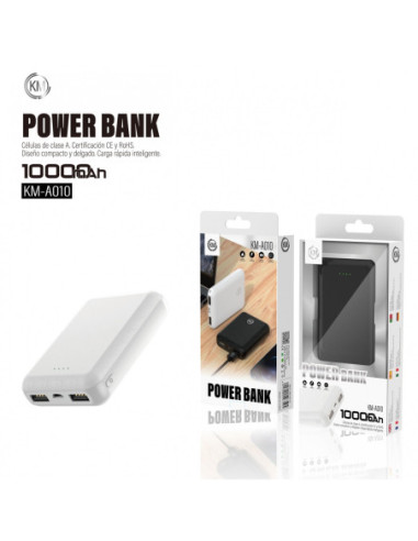 POWER BANK 10000mAh [KM-A010]