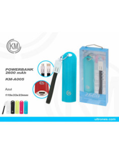 POWER BANK 2600mAh [KM-A005] 2