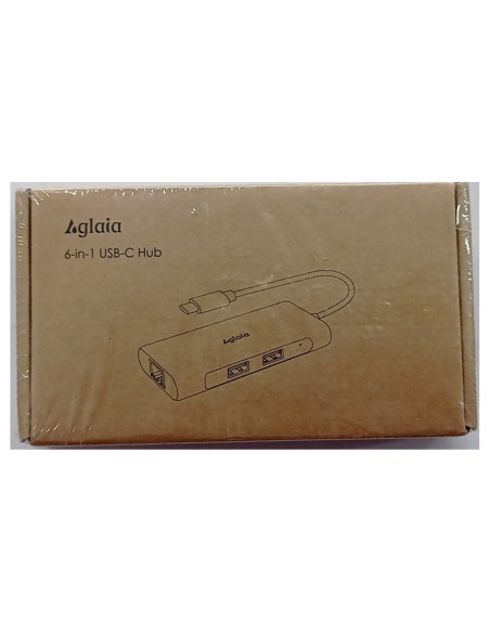 Adaptador_Ag-H10 Aglaia 6-In-1 Usb-C Hub
