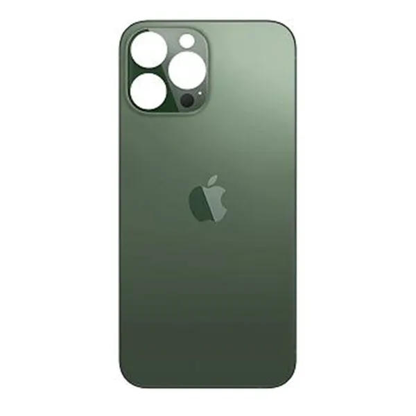 Tapa trasera para iPhone 13 Pro Max Verde calidad original (zona de camara y tapa unificada)