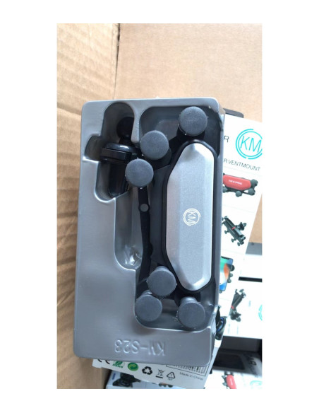 KM-S24 SOPORTE MOVIL PARA COCHE [PLATA]