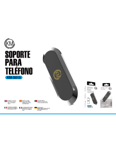 KM-S015 SOPORTE MOVIL [PLATA] 2