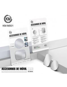 KM-M001 PLACA METAL PARA SOPORTE MAGNETICO [PLATA] 2
